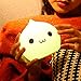 Kids Night Light EMAMAK 3 Modes USB Rechargeable Silicone Night Lamp with 7-Color Mood Light Sensitive Tap Control for Baby Kids Adults