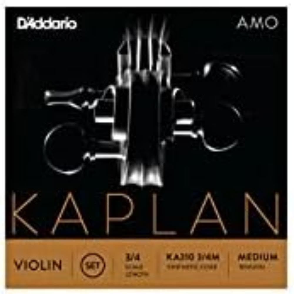 D'Addario Kaplan Amo Violin String - Single G String - KA314 3/4M - Violin Strings - 3/4 Scale, Medium Tension