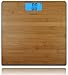 Modern Bamboo Weighing Body Scale 2016 Product 400 Pounds Wood Decor for Bath, Kitchen and Living Room