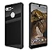 Essential Phone PH-1 Case, TUDIA [Ceramic Feel] Lightweight [GLOST] TPU Bumper Shock Absorption Cover Featuring [Tempered Glass Back Panel] for Essential Phone PH-1 (Black)