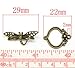 30 Sets Bronze Tone Bracelet Clasps Dragonfly Toggle - Findings, DIY Crafts, Jewelry Making, Charms