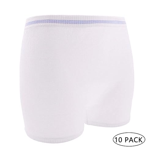 Women Disposable Mesh Underwear High Waist Washable Post for Surgical Recovery Breathable