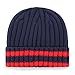 OTS NFL New England Patriots Men's Bure Cuff Knit Cap, Team Color, One Size