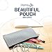 HomLujo Multipurpose Book Binder Rings,Metal Iron Nickel Plated Loose Leaf Rings. Two Sizes 1 and 1.5 inches Ring Size Books Ring, Binders Ring, Index Cards and Craft Rings.Storage Pouch Included