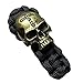 Jig Pro Shop Paracord/Lanyard Bead/Pendant in Antiqued Brass (Cross Skull)