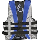 Bradley Fully Enclosed Deluxe 4-Buckle Adult Life Jacket Vest
