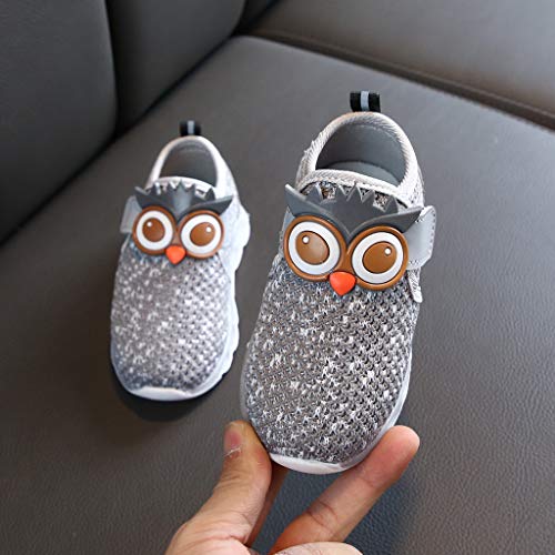 Infant Toddler Baby Boys Cute Cartoon LED Luminous Girls Sport Shoes Sneakers