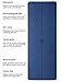 Yoga Mat Fitness Mat Eco Friendly Material SGS Certified Ingredients TPE Specifications 72'' x 26'' Thickness 1/4-Inch Non-Slip Extra Large Yoga Mat with Carry Bag (Blue)