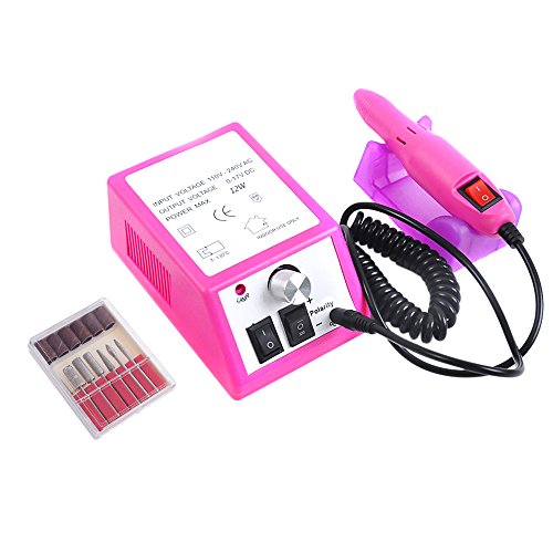 Anself Professional Electric Nail Drill File Machine Kit Acrylic Manicure Tool