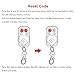 XCSOURCE 4pcs Electric Cloning Universal Gate Garage Door Opener Remote Control Fob 433mhz Replacement Key Fob HS641