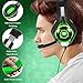 BlueFire 3.5mm PS4 Gaming Headset Headphone with Microphone and LED Light Compatible with Playstation 4, Xbox one, PC (Green)thumb 4