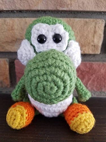 Super Mario Yoshi Inspired Crochet Amigurumi