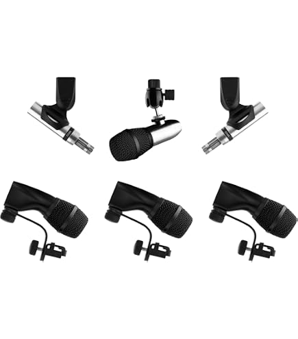 Amazon.com: Earthworks DK6 6-piece Drum Microphone Kit