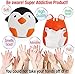 Chuchik Squishy Toy For Stress Relief. Kawaii Slow Rising and super soft Squishies with sweet Scented. 2 pack (Penguin & Hamster)