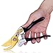 #1 Premium Bypass Pruning Shears ✠ The Toughest Garden Pruner For Trees, Hedges, Shrubs and Roses ✠ Blade Remains Sharp For Longer ✠ Hand Friendly Ergonomic Vinyl Handles For Effortless Cuts