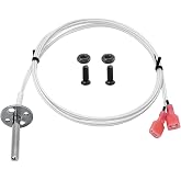 Small RTD Probe Temperature Sensor Replacement Parts for Rec Tec, Recteq Bullseye 380, RT-B380, RT-B380X Wood Pellet Grills