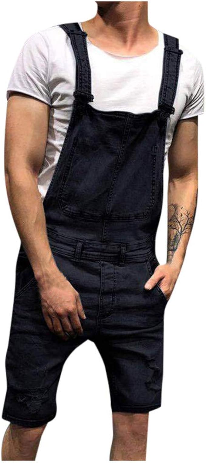 70s denim jumpsuit mens