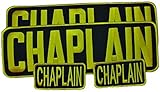 CMS, Inc. SSCHAP-SETA Chaplain Patch Combo set 2 back & 2 chest patches