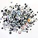 Blinginbox 3000pcs Hotfix Rhinestones, Crystal Hotfix Rhinestones Mixed Sizes SS6-SS30 Gems for Clothes and Craft DIY Decorations… (Crystal-AB)