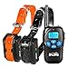 Fettish Dog Training Collar Rechargeable & Waterproof Electric Remote Dog Shock Collar with LED Light Beep Vibration Safety Shock Modes for Small/Medium/Large Training Collars