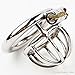 Tomox Short and Solitary Extreme Confinement Chastity Cage Super Small Size Male Chastity Device(1pc)