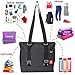 LUCKAYA Yoga Mat Tote Bag/Backpack: Multi Purpose Carryall Bag for Office,Yoga,Travel and Gym! Carry Your Mat of Any Size,Laptop and Gear in One Bag! … (Charcoal Grey)thumb 3