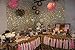 19 Pcs Pink and Gold Tissue Paper Flowers Pom Poms Lanterns and Garland for Baby Shower Party Decoration