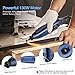 HoLife Rotary Tool Kit, 120PCS Rotary Accessory Kit with Variable Speed, Flexible Shaft, Multi-function for Craft, Wood Carving, Sanding