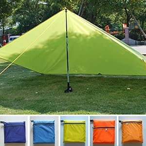 Maifa Bâche De Camping, Abri Solaire, Bâche De Tente De Camping, Auvent Ultraléger Pour Randonnée, Pêche, Pique-nique | Anti Uv Tente De Plage, Camping, Coussin De Survie
