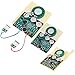 Voice Module, 30s Recordable Music Sound Voice Module Chip 0.5W with Button Battery (Wired Double Button Control)