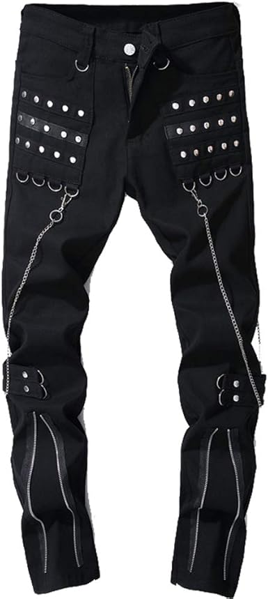 jeans with tag on zipper