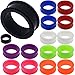 (1 Pair ONLY) (Please Choose Size and Color) Flexible Silicone Flesh Tunnel Ear Gauge Plug Size Available 8g (3mm) to 1 3/16