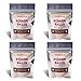 Paleo Angel Power Balls Healthy Paleo Approved Gluten Free AIP Protein Snack Bars (4 Pack) (Vanilla)