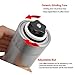 Manual Coffee Grinder, Brushed Stainless Steel Hand Crank Mill, Adjustable Ceramic Burr Mill for Precision Brewing - Perfect for Traveling