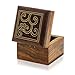 ShalinIndia Indian Wooden Box for Jewelry - Wood Trinket Box - Perfect for Rings, Earrings, Toe Rings & Cuff Links