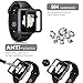 [Updated Version] AUNEOS Apple Watch Screen Protector, Apple Watch 38MM Screen Protector [2 in 1] [Full Coverage] Apple Watch Series 2 Tempered Glass Screen Protector (38mm, Black)