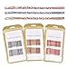 KangSong 72PCS Metallic Bobby Pins Rose Gold Metal Hair Pin Hairpins for Thick Hair Women Grils Bride Hair Styling Accessories Barrettes