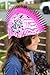 Raskullz Zebra Mohawk Helmet, 5+ Years, White
