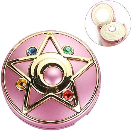 Amazon ミラー付きパワーバンク充電器 アニメクリスタルスター セーラームーン化粧鏡 かわいい 素晴らしい贈り物 補助光あり 8000mah Tpli 化粧鏡 通販