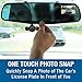 Official HD Mirror Cam – As Seen on TV Dash Cam 350°, Motion Detection, 2.5” LCD, 720P HD, Dashboard Camera Video Recorder, Loop Recording, Night-Mode
