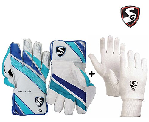 SG Club Keeping Gloves Combo - Men's (SG Club Wicket Keeping Gloves 