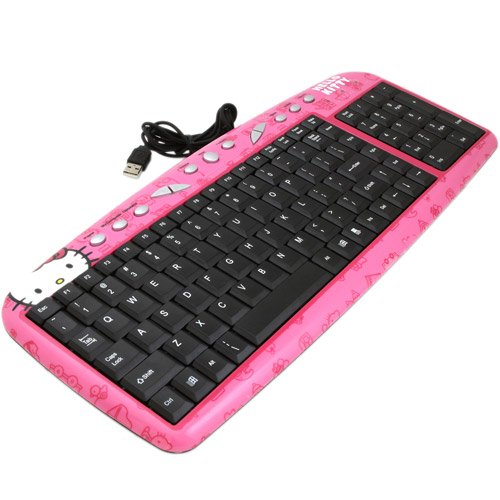 Hello Kitty Multimedia Computer Keyboard For Cheap