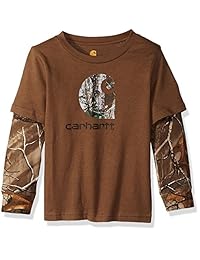 Camisa de playera de manga larga de Carhartt Boys