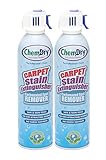 Chem-Dry's Carpet Stain Extinguisher Carbonated Spot Remover, 18-Oz (2 Pack)