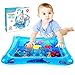 insoon Tummy Time Water Play Mat Baby Summer Toys Infant Early Development Activity Center for 3 6 9 Months Girls and Boys