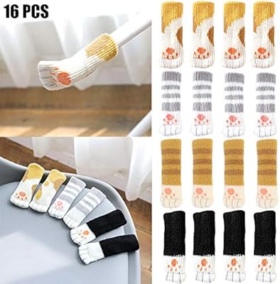 Chair Furniture Socks Pads Cat Paw Chair Socks High Elastic