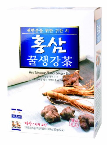 Korea Insam Red Ginseng Honey Ginger Tea 32g X 12T