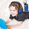 JuniorJams-Volume-Limiting-Headphones-for-Kids-3-Protect-Hearing--Foldable-Adjustable-Bluetooth-Wireless-Headphones-for-Tablets-Smartphones-PCs-wMic--by-Puro-Sound-Labs-Blue Puro Sound Labs JuniorJams Volume Limiting Headphones for Kids 3+ Protect Heearing- Foldable & Adjustable Bluetooth…