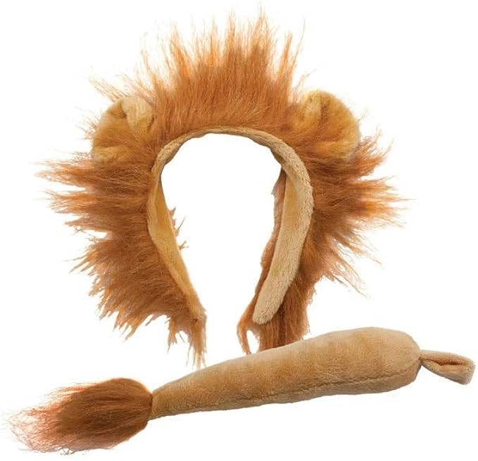 Adults Animal Ears Headband & Tail Set Fancy Dress Party Halloween