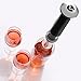 Vremi Wine Preserver - Wine Pump with 4 Wine Vacuum Stoppers - Wine Saver Vacuum Pump and Rubber Wine Stopper Set with Date Markers to Remove Air and Vacuum Seal Open Wine Bottle for 7-10 Days
